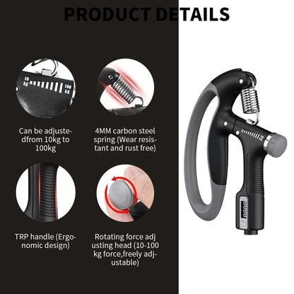 Dorx Hand Grip Strengthener Hand Grip/Fitness Grip