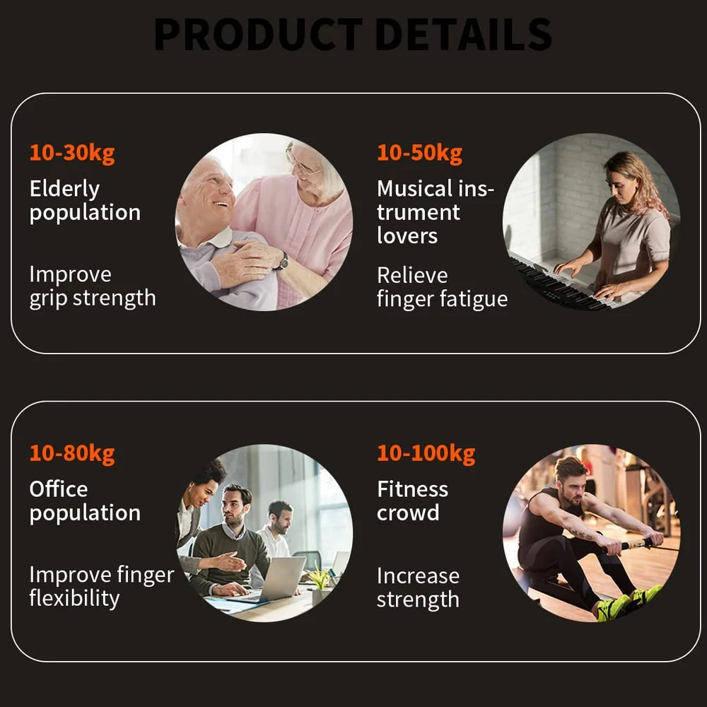 Dorx Hand Grip Strengthener Hand Grip/Fitness Grip